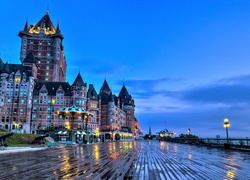 Hotel, Chateau, Frontenac, Deptak