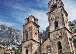 Czarnogóra, Kotor, Pałac, Góry