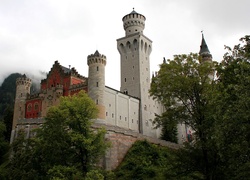 Zamek Neuschwanstein, Bawaria, Niemcy