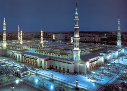 Miasto nocą, Arabia Saudyjska