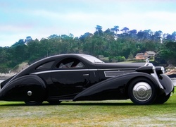 Zabytkowy, Rolls Royce, Phantom, 1925, czarny