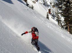 Snowbording,deska ,śnieg