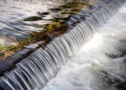 Rzeka Łomnica, wodospad