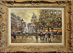 Antoine, Blanchard, Pałac, Luksemburski, Paryż