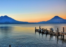 Góry, Morze, Mola San Pedro, Gwatemala