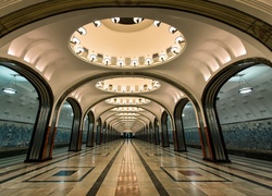 Moskwa, Metro, Peron