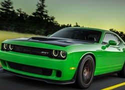 Zielony, Dodge, Challenger, SRT