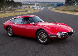 Zabytkowa, Toyota, 2000GT, 1967, Tor, Wyścigowy