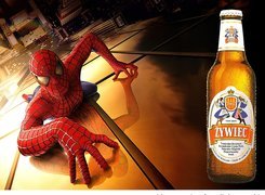 Piwo, Piwo Żywiec, spider man