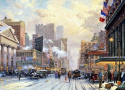 Thomas, Kinkade, Zima, Nowy York