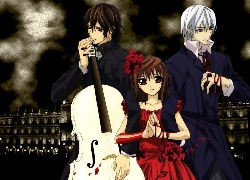 Vampire Knight, Yuuki, Zero Kiryuu,  Wiolonczela