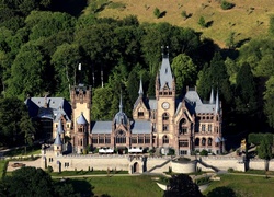 Zamek, Drachenburg, Niemcy