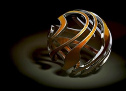 Kulista, Spirala, 3D