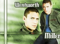 Wentworth Miller, zielona kurtka