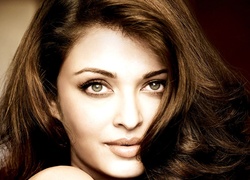 Kobieta, Twarz, Oczy, Aishwarya, Rai