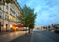 Hotel, Adlon, Wejście, Brama, Brandenburska