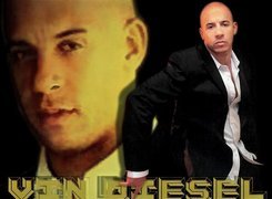 Vin Diesel, czarna marynarka