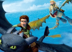 Jak wytresować smoka, How to Train Your Dragon, film animowany, smoki, postacie