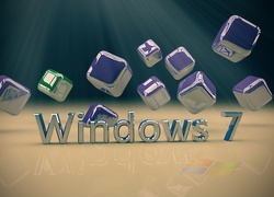 Windows 7, 3D, Sześciany