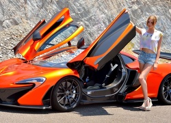 Kobieta, McLaren, 650S