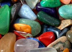Gładkie, Kolorowe, Kamienie