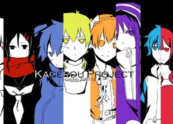 kagerou project, mary, ayano, ene, konoha, momo, kido, hibiya, hiyori