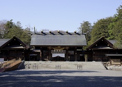 Świątynia, Hokkaido, Japonia