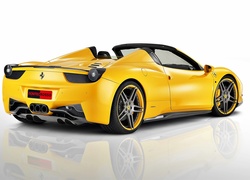 Ferrari, 458 Spider, Italia, Żólty