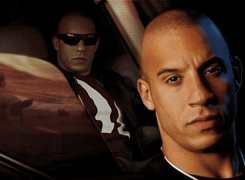 Vin Diesel,ciemne oczy