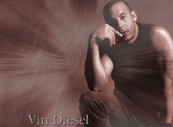 Vin Diesel, czarna koszulka