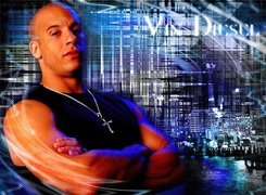 Vin Diesel, czarna koszulka