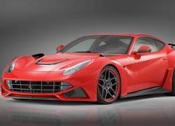 Czerwone, Ferrari, F12, Berlinetta, Tuning