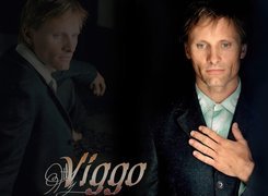 Viggo Mortensen, czarna marynarka