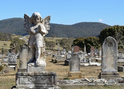 Cmentarz, Posąg, Anioł