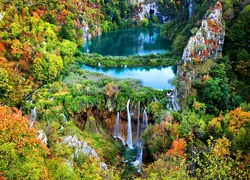 Park Narodowy, Plitvice, Jesień