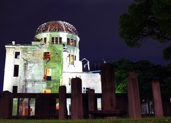 Kopuła, Bomby, Atomowej, Hiroszima, Japonia