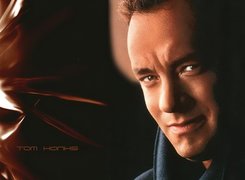 Tom Hanks,twarz, brązowe oczy