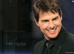 Tom Cruise,czarny strój