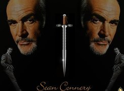 Sean Connery,miecz, twarze