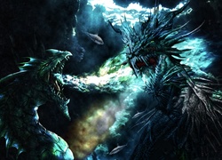 Ryby, Smoki, Fantasy