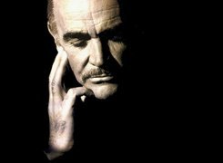 Sean Connery,twarz, ręka