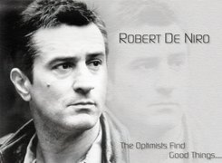 Robert De Niro,ciemne oczy