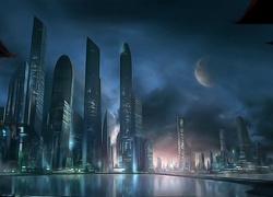 Noc, Drapacze Chmur, Fantasy