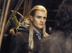 Orlando Bloom,długie włosy