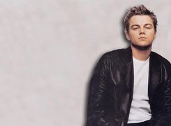 Leonardo DiCaprio,kurtka skórzana