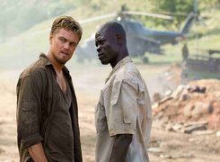 Leonardo DiCaprio,brązowy strój