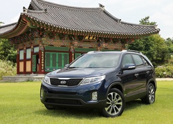 Kia, Sorento, V6, Czarny, Pagoda