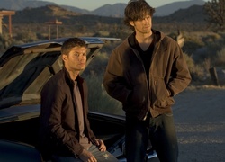 Serial, Supernatural, Nie z tego świata, Dean - Jensen Ackles, Sam - Jared Padalecki