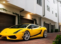 Żółte,  Lamborghini, Gallardo