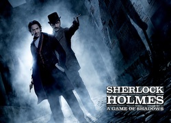 Film, Sherlock Holmes Gra cieni, Robert Downey Jr, Jude Law